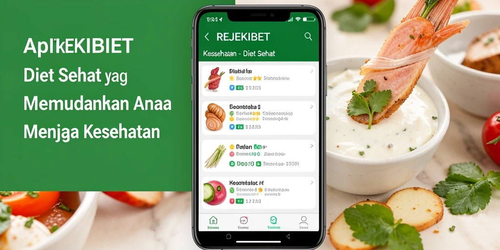 Tampilan antarmuka aplikasi REJEKIBET yang user-friendly dan informatif.