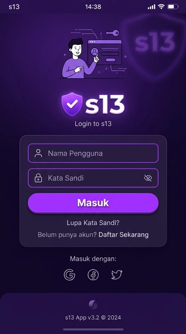 Masuk ke Akun s13 dengan Mudah dan Cepat